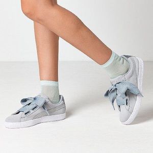 💌Puma Gray Suede Sneakers💌